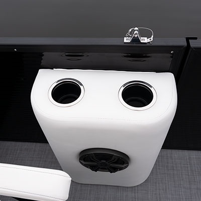 Passenger cup holder module