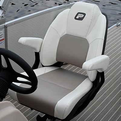 Optional deluxe driver seat