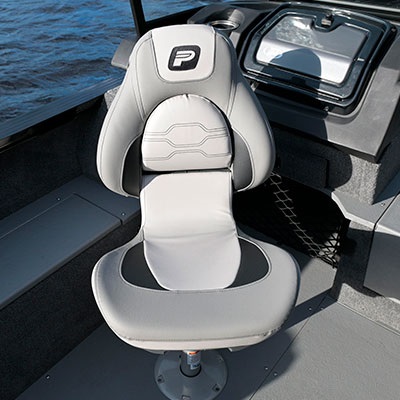 Optional deluxe folding seats