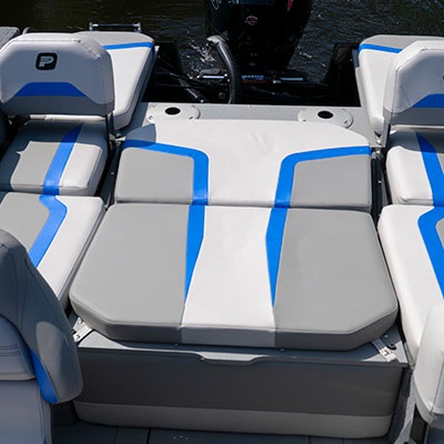 Optional stern seat cushion