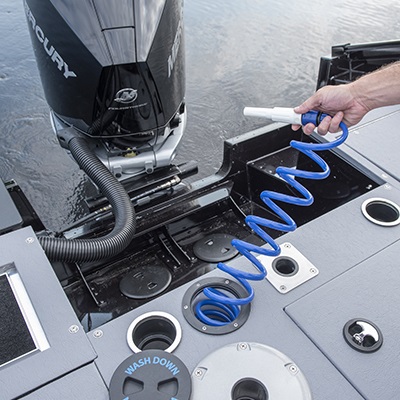 Optional wash down system