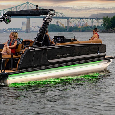 Interior and exterior RGBW LED ambient lighting