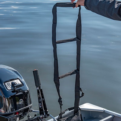 Emergency boarding ladder