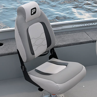 2 folding seats with no-pinch hinges