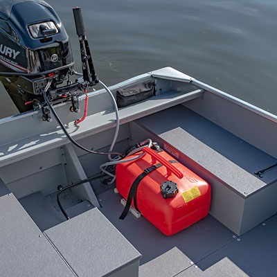 Storage for portable gas tank