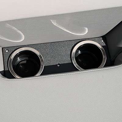 Integrated cup holders