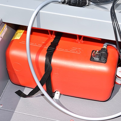 Storage for gas tank