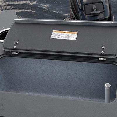 Standard filling system for livewell