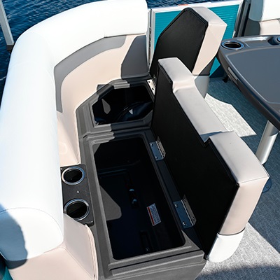 Storage under lounges