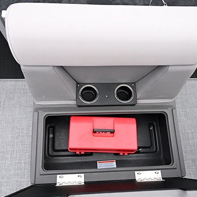 Storage under all seats