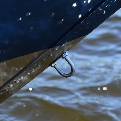 Stainless steel bow eye