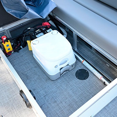 Toilette chimique optionnelle