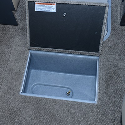 Glacière encastrée dans le plancher