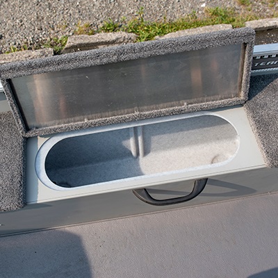 Vivier électrique oxygéné latéral de 49 L / 13 gal. U.S.