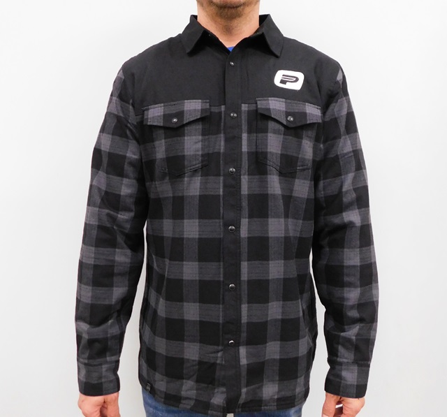 Princecraft® plaid thermal shirt - Black