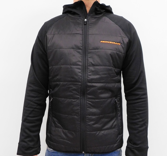 Manteau matelassé Princecraft® à capuchon - Noir