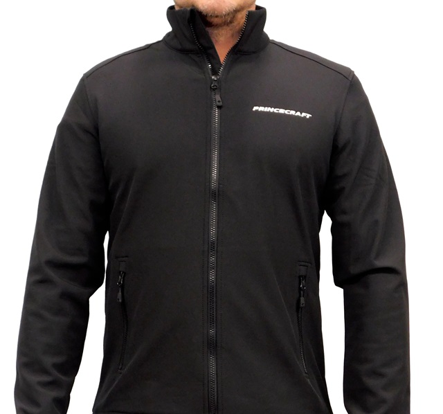 Veste déperlante extensible Princecraft® - homme - Noir