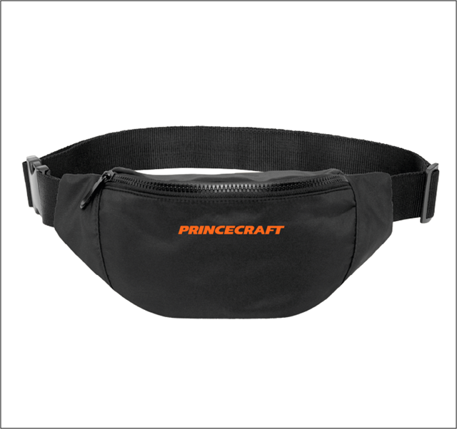Sac banane avec broderie Princecraft®  0,8 l – Noir